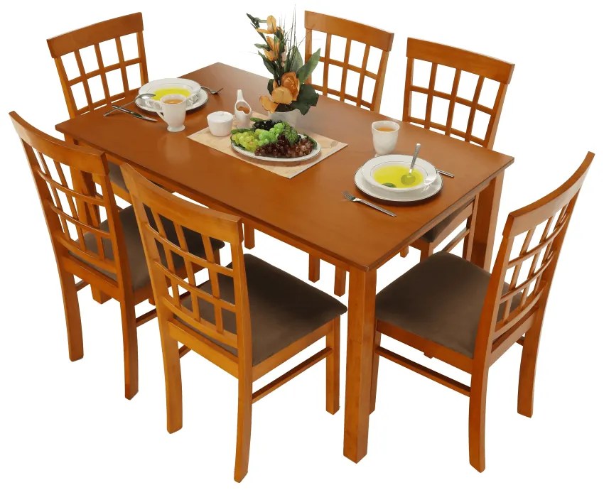 Set dining 1+6, cires, GRID NEW