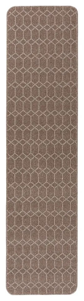 Covor tip traversă maro lavabil 57x230 cm Argyll – Flair Rugs