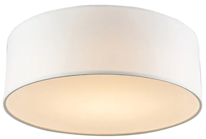 Plafoniera albă 30 cm incl. LED - Drum LED
