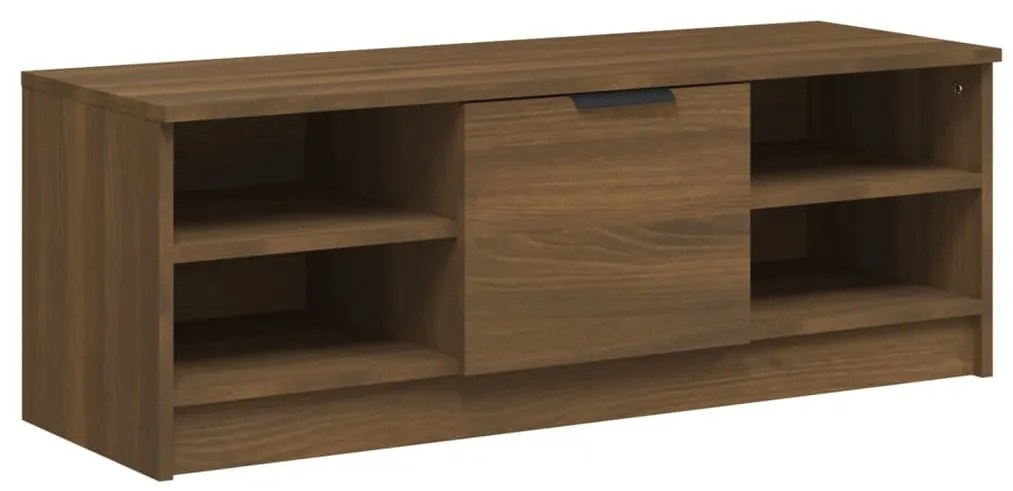 817086 vidaXL Comodă TV, stejar maro, 102x35,5x36,5 cm, lemn compozit