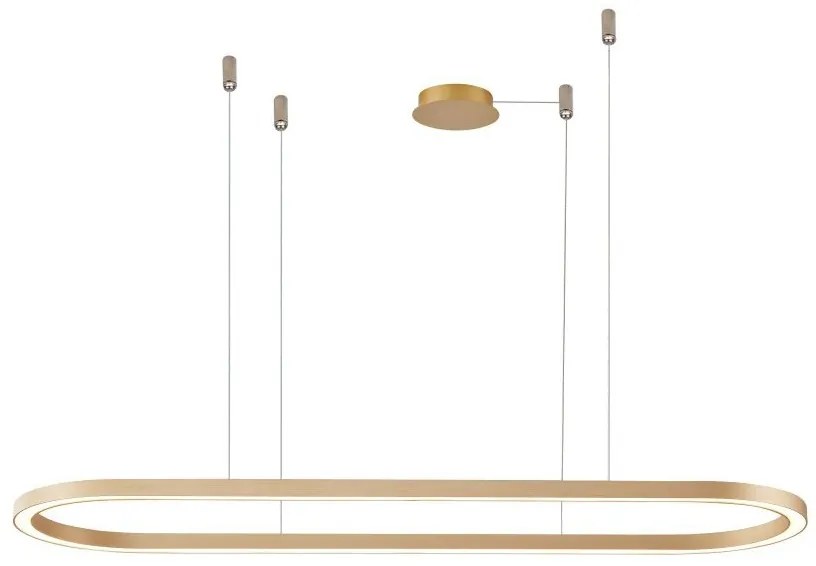 Lustra LED XXL suspendata design modern ELENA 120 DIMM GO
