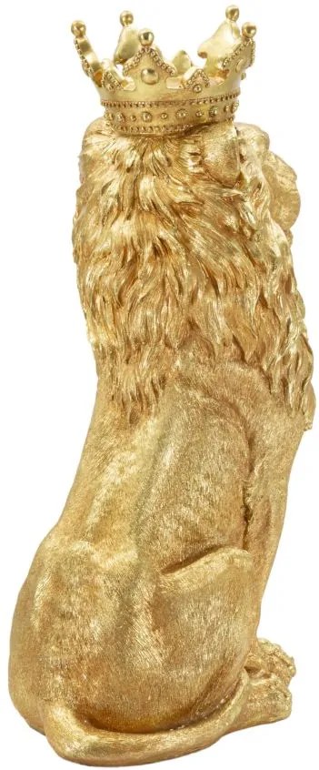 Mauro Ferretti Statuie Leul Rege Shant, 30 X 42 X 74 Cm | Aosom Romania