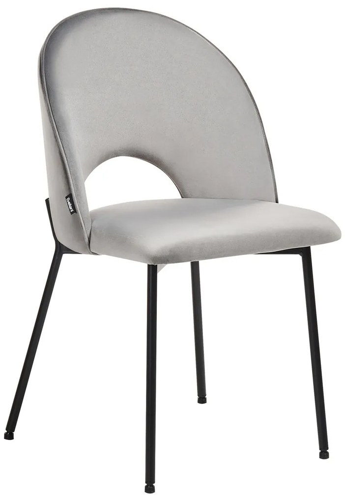 Set 2 buc. scaune pentru sufragerie CAVEL (poliester) (gri). Promo -38%. 1018790