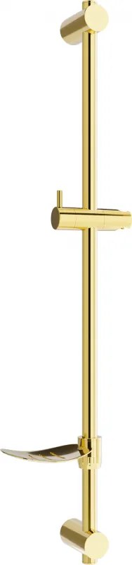 Mexen DF bară de duș cu săpunieră 80 cm, aurie - 79382-50