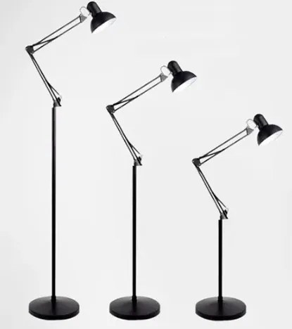 Lampadar 1xE27/40W/230V negru