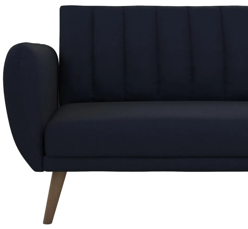 Colțar extensibil albastru închis Brittany - Novogratz