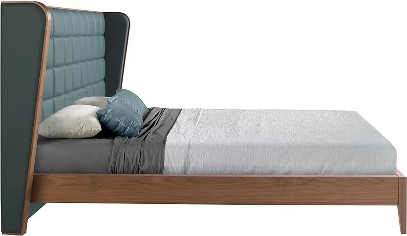 Pat dublu design LUX Dark green 180x200cm