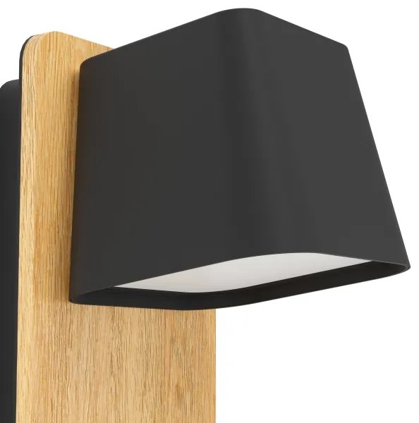 Aplică Eglo 390009 RUSCIO 1xE27/40W/230V negru/maro