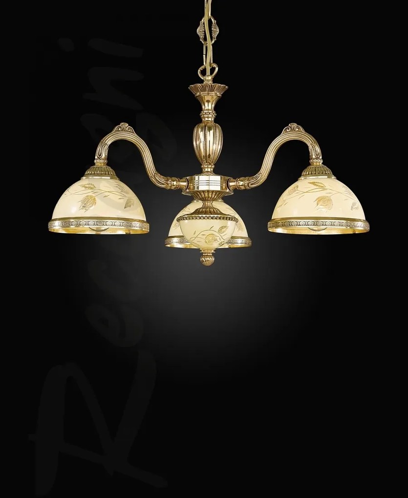 Candelabru clasic cu 3 brate realizat manual 6308