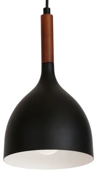 Lustră pe cablu NOAK WOOD 1xE27/60W/230V