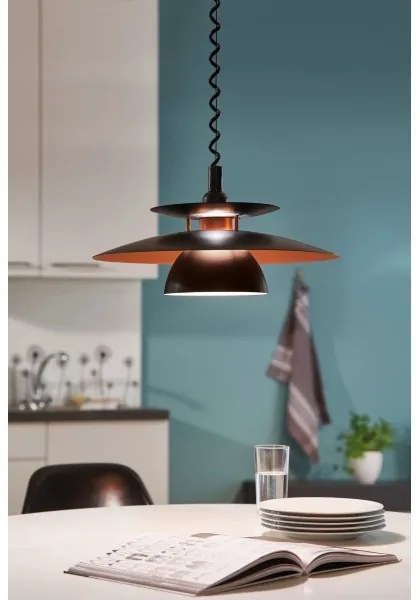 Lustră reglabilă Eglo 31666 BRENDA 1xE27/60W/230V