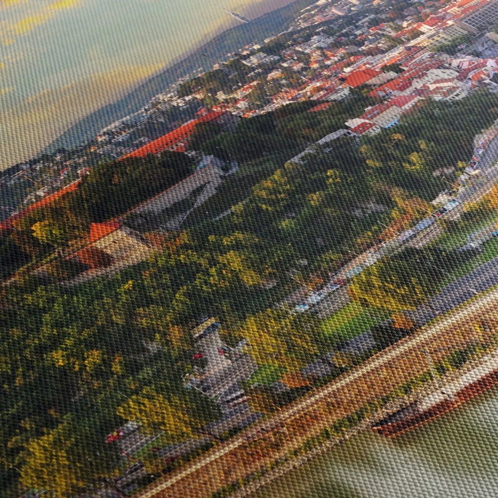 Tablou - Panorama bratislavei, Slovacia (90x60 cm)