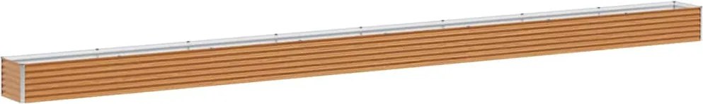 vidaXL Strat înălțat de grădină 775 x 50 x 36 cm Oțel Galvanizat