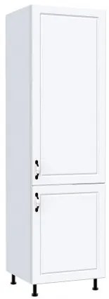 Corp pentru frigider incorporabil Zebra MDF alb drept