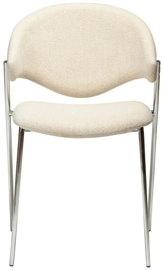 Scaun de dining crem tapițat Zone – DAN-FORM Denmark