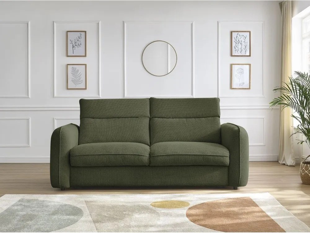 Canapea verde 236 cm Achille – Bobochic Paris