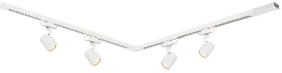 Spot în sistem pe șină VOLF 4xGU10/10W/230V alb