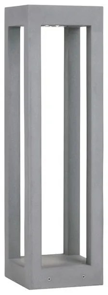 Stalp LED mic pentru exterior design modern IP65 Bev gri H-70cm