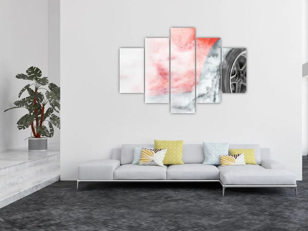 Tablou - Mașină de curse (150x105 cm)