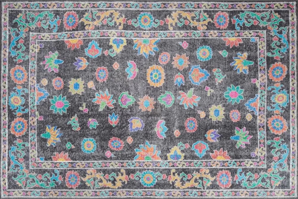 Covor SOUL CHENILLE, 75x150 cm, forma dreptunghiulara, poliester, mult