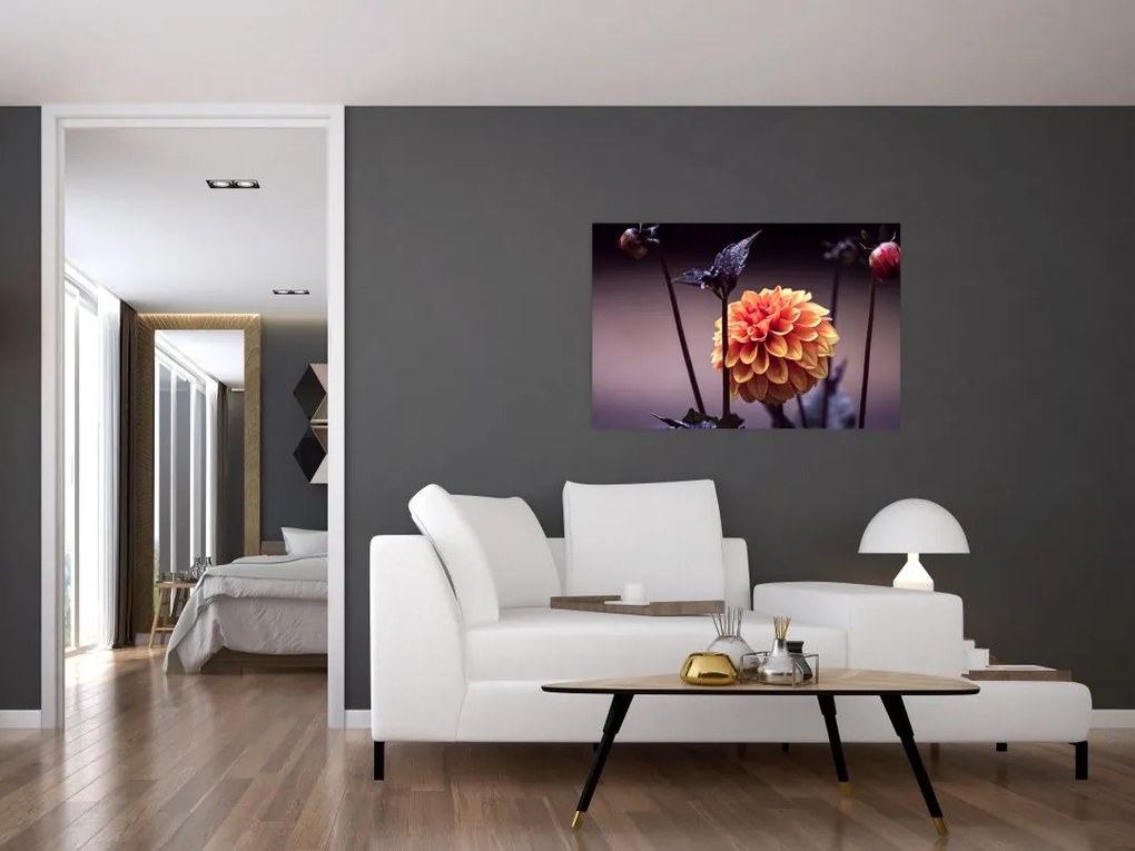 Tablou - Floare (90x60 cm)