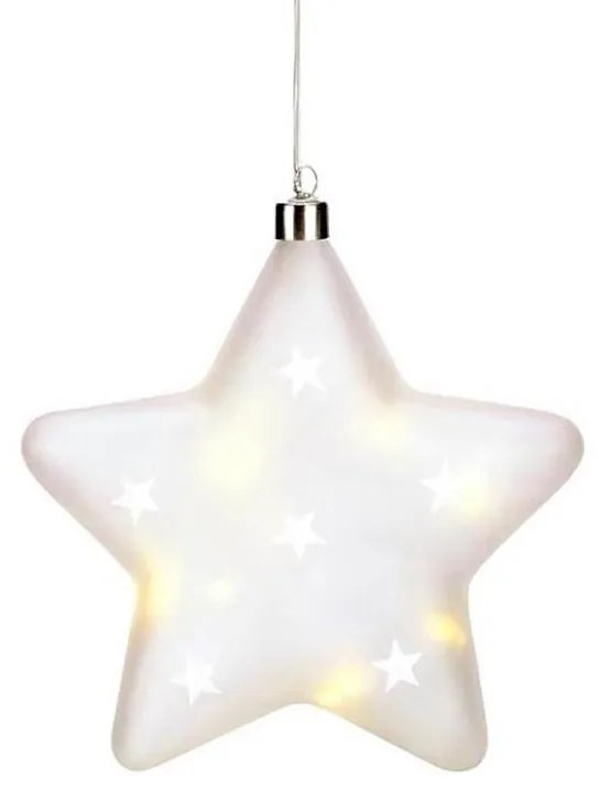 Decorațiune LED de Crăciun Markslöjd 704489 LISETTE 10xLED/0,3W/3xAA stea