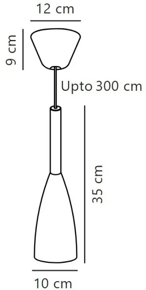 Lustră pe cablu DFTP by Nordlux PURE 1xE27/40W/230V