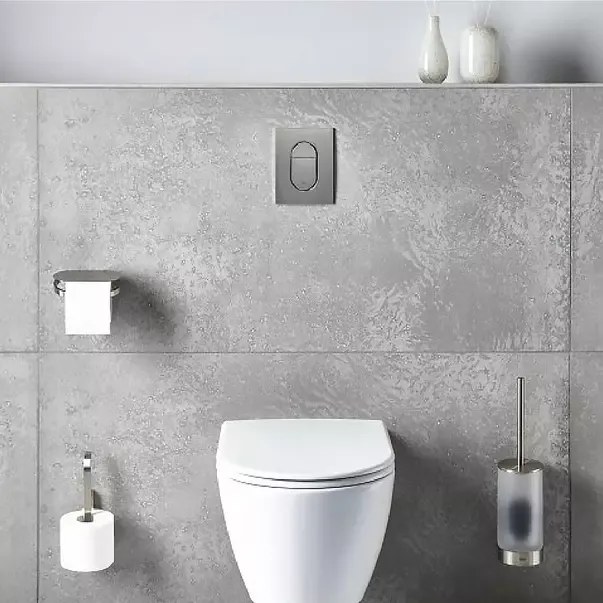 Clapeta de actionare Grohe Arena Cosmopolitan S antracit periat Hard Graphite