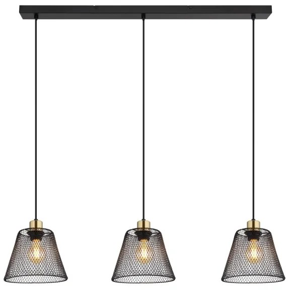 Lustră pe cablu Globo 15646-3H BAKU 3xE27/40W/230V