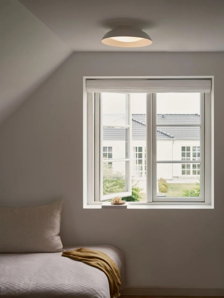 Lustra tavan moderna Nivora 38 alb