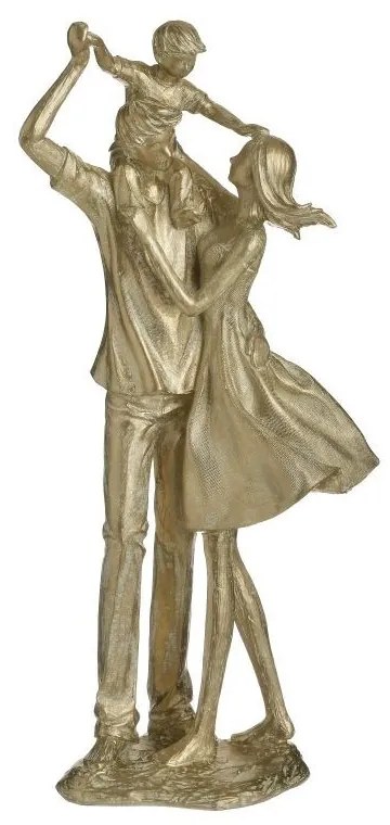Figurina din rasina Family Golden 18 cm x 40 cm