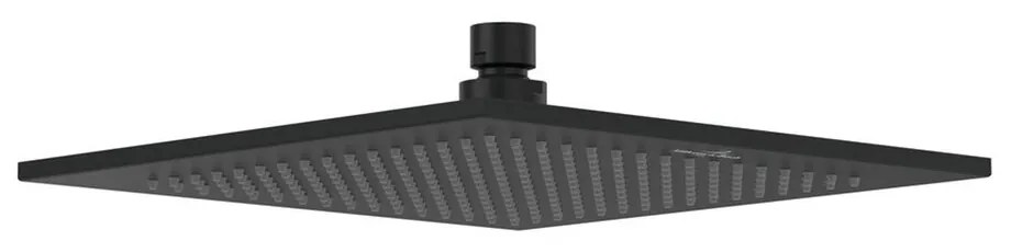 Palarie de dus patrata Villeroy&Boch Universal 25x25 cm negru mat periat 1 functie