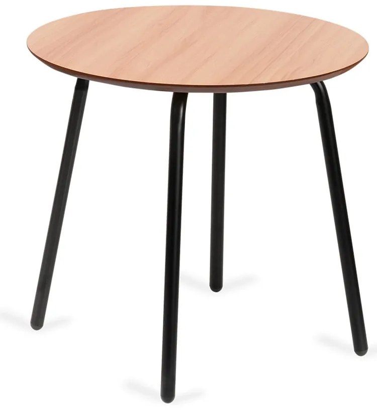 Măsuțe de cafea în culoare naturală 2 buc. rotunde ø 55 cm Luke – Bonami Essentials