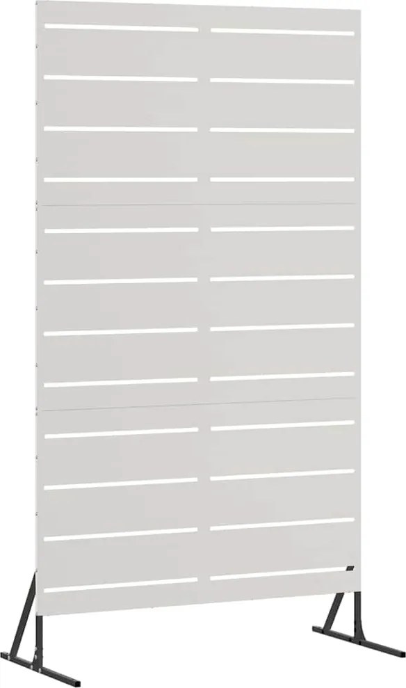 vidaXL Ecran de intimitate Gri 100 x 50 x 180 cm Oțel