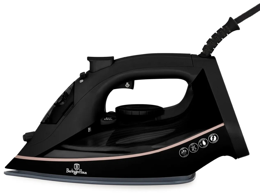 Fier de calcat 2200 W Black Rose Berlinger Haus BH 9592