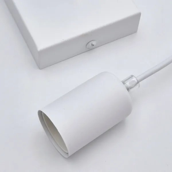 Lustră pe cablu ASTRID 1xE27/60W/230V alb