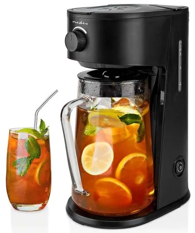 Nedis KAICM200FBK - Aparat cafea și ceai cu gheață 750W/230V