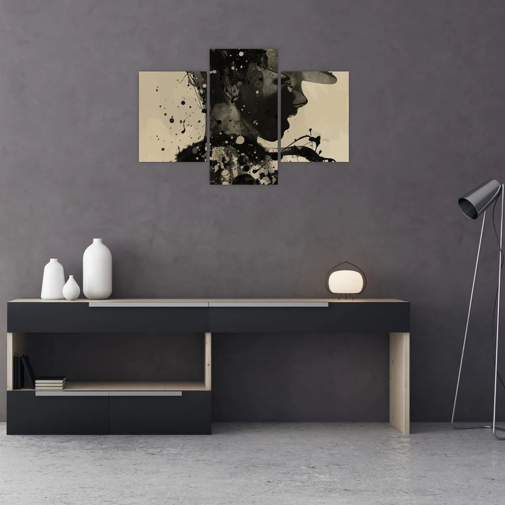 Tablou - Femeie de jazz (90x60 cm)