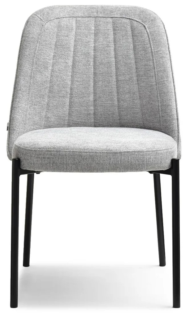 Scaun Ella (gri + negru). Promo -13%. 1111044