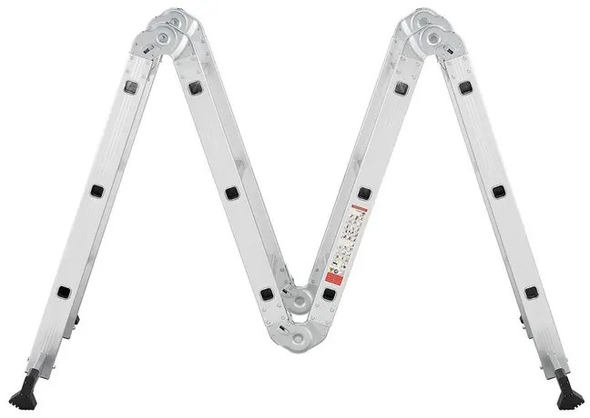 Juskys Scara multifuncțională din aluminiu 360 cm