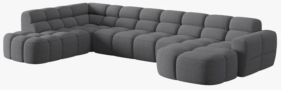 Coltar Lisa U stofa L387 cm