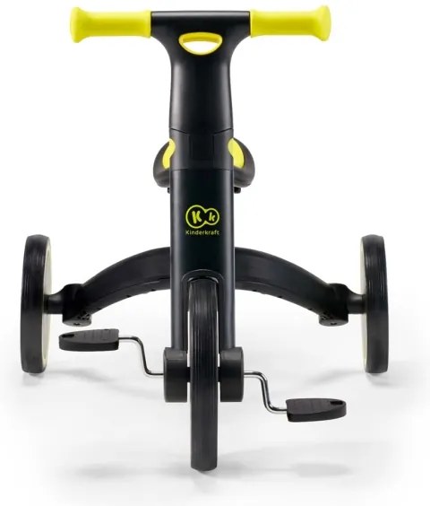 KINDERKRAFT - Bicicletă 3în1 4TRIKE pentru copii galben/negru