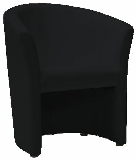 Fotoliu TM-1 piele ecologica negru/wenge EK14