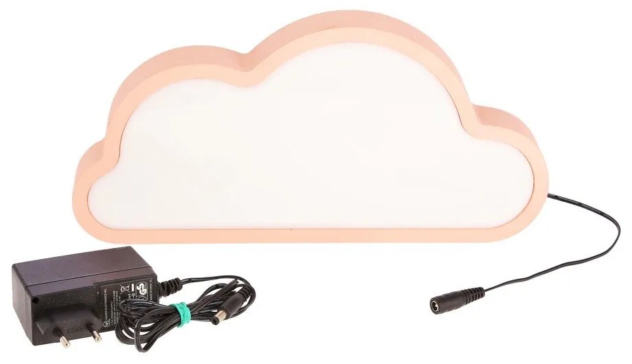 Veioză pentru copii roz Cloud – Candellux Lighting