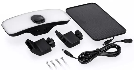 Proiector LED solar cu senzor LED/13W/3,7V IP65 4000K