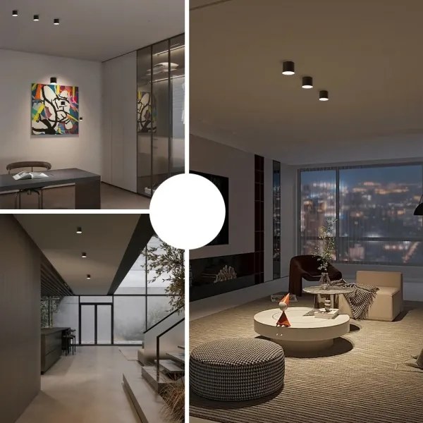 Immax NEO 07242L - LED lampă dimabilă RONDATE 18W/230V 11,5cm Wi-Fi Tuya