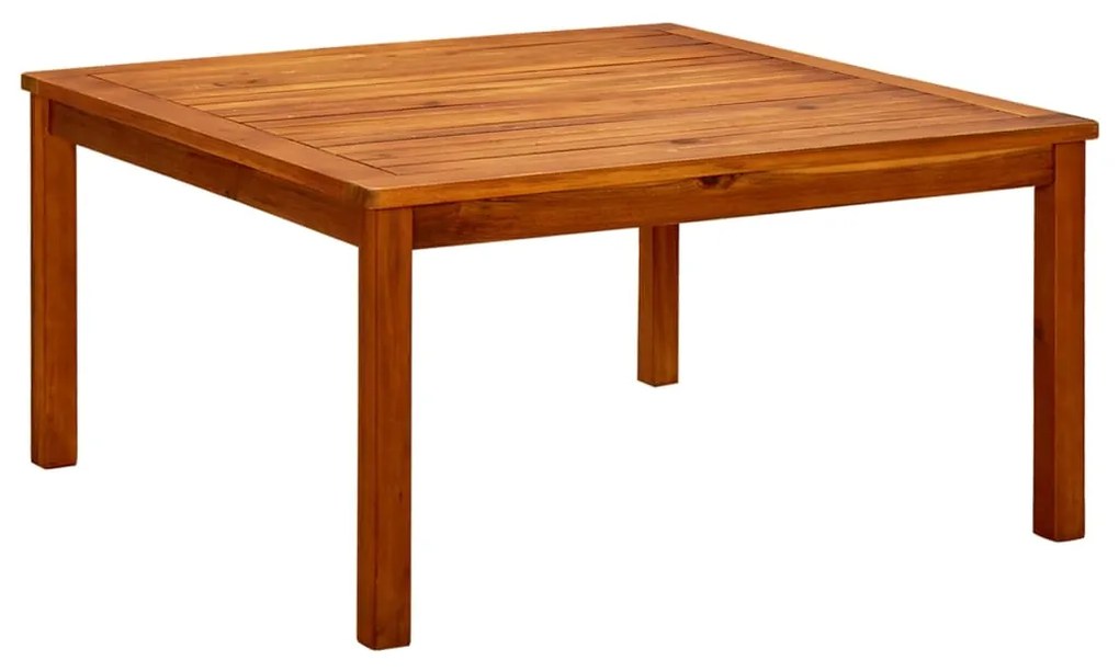 vidaXL Măsuță de cafea de grădină, 85x85x45 cm, lemn masiv acacia