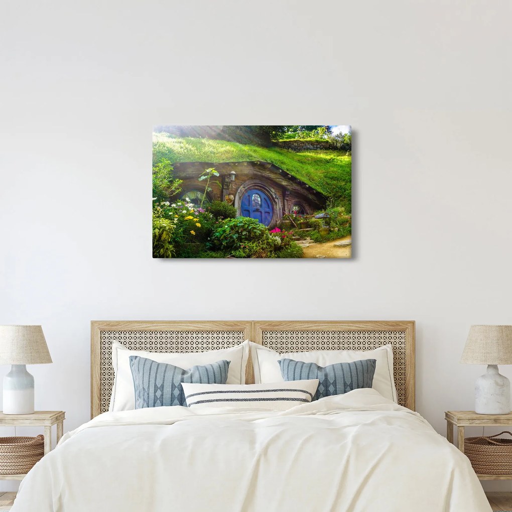 Tablou - Orasul Hobitin (90x60 cm)