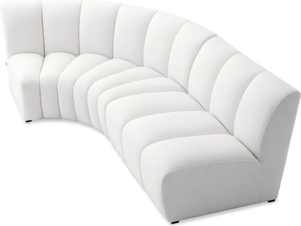 Modul canapea design LUX Lando corner, Avalon white