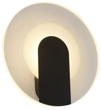 Searchlight 95410BK - Aplica de perete TARGET LED/7W/230V, neagră